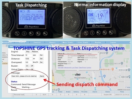 Connexion hotspot WIFI étanche IP67 Tracker GPS extérieur sans fil 4G avec haut-parleur stéréo intégré