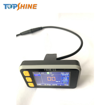 Compteur de vitesse électrique du vélo 4G GPS avec système antivol de BT RFID et calcul des calories
