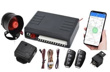 système de sécurité Keyless de véhicule d'entrée d'alarme universelle à télécommande de voiture de 12V 100m