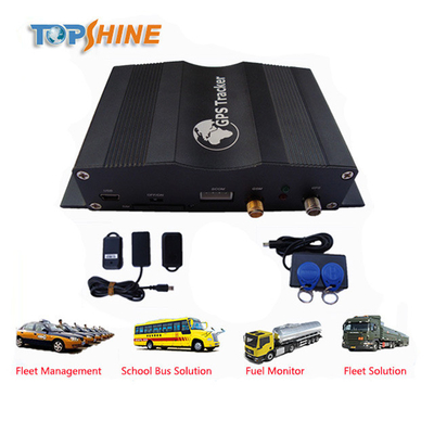 Traqueur de véhicule avec ports d'entrée/sortie de connectivité 2G/3G/4G, alarme de vitesse GPRS et RFID en option